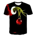 Summer New Funny 3d Men's T-shirt Round Neck Printed Short Sleeve Angelwarriorfitness.com
