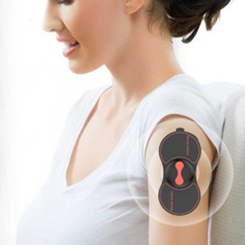 Cervical Massager Multifunction Electric Physiotherapy Instrument Shoulder Neck Mini Massager Gift Massage Sticker Neck Shoulder Angelwarriorfitness.com