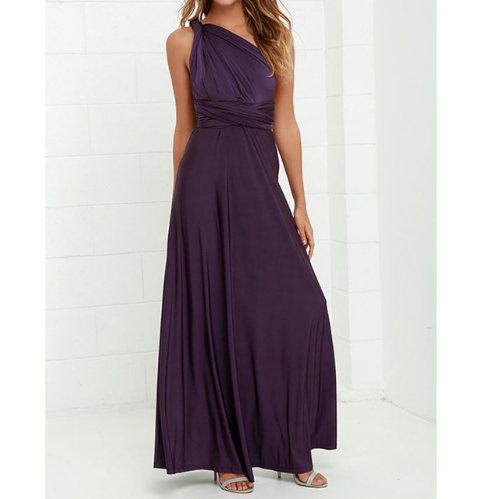 Women Bandage Convertible Boho Maxi Dress Angelwarriorfitness.com