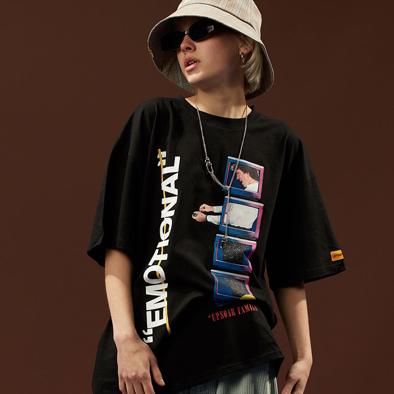 Hip-hop hip-hop gang style male t-shirt Angelwarriorfitness.com