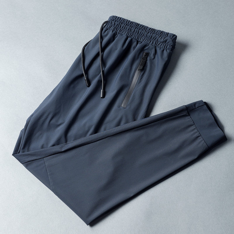 Quick Dry Athletic Casual Ice Silk Stretch Breathable Running Pants Angelwarriorfitness.com