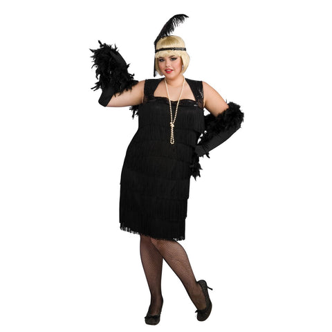 Rubies Costumes 278273 Adult Flapper Costume, Normal Size Angelwarriorfitness.com
