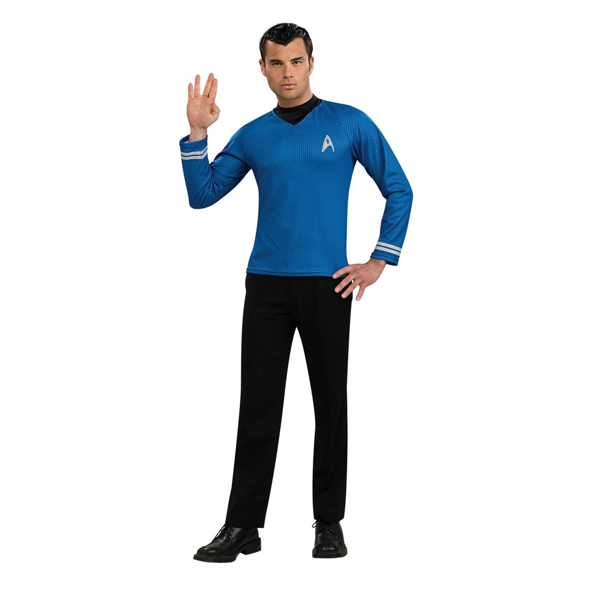 Rubies Costumes 284321 Star Trek Movie 2009 Blue Shirt Adult Costume - Angelwarriorfitness.com