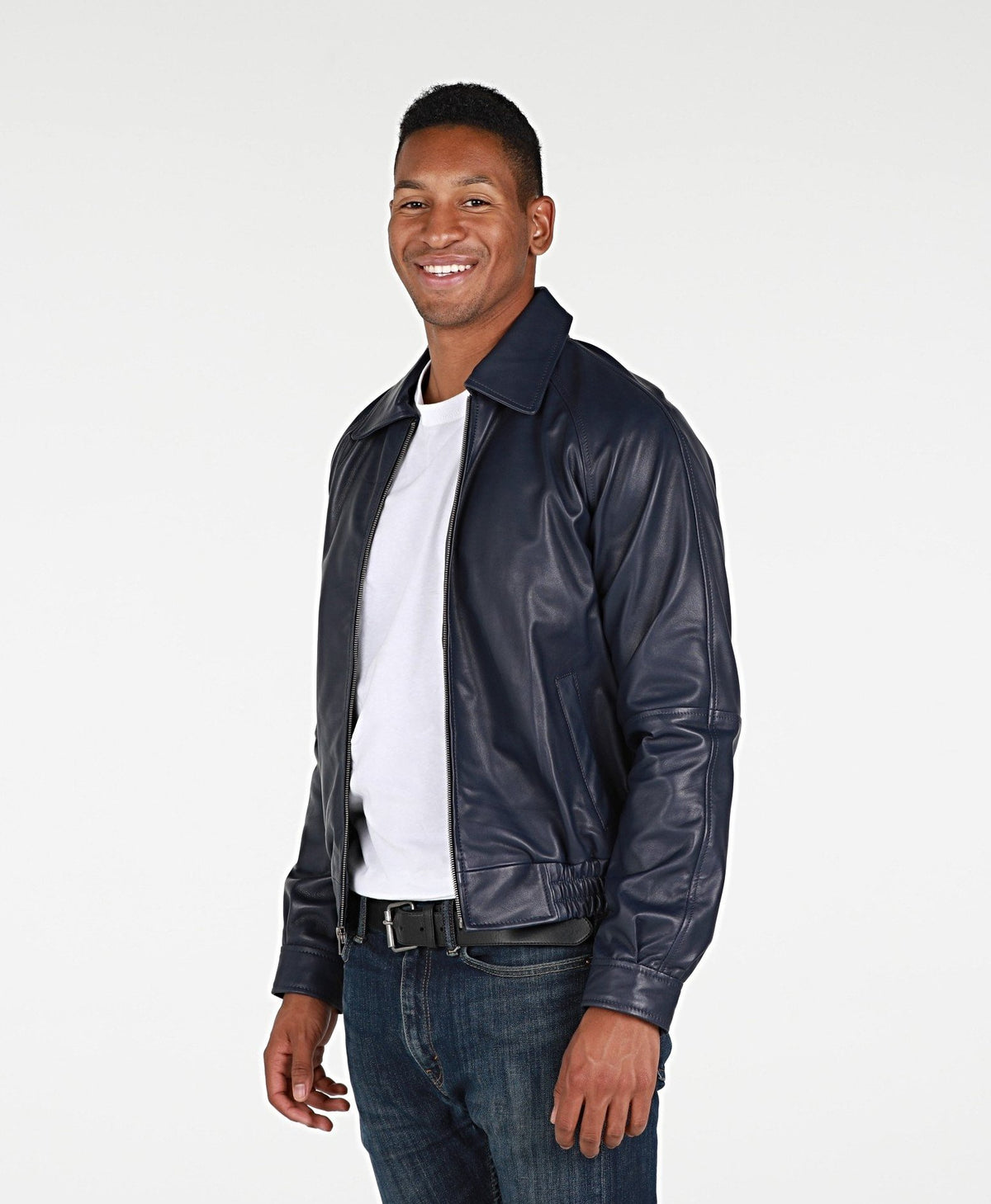 Asher Mens Leather Jacket Angelwarriorfitness.com