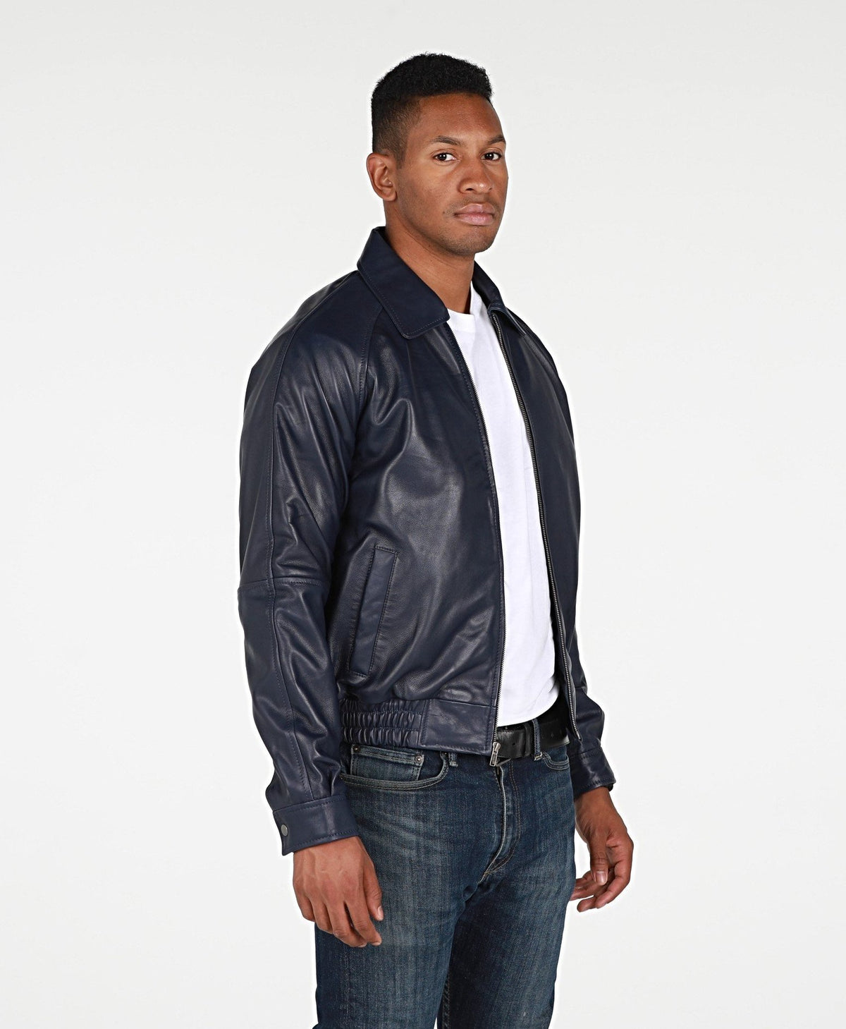 Asher Mens Leather Jacket Angelwarriorfitness.com
