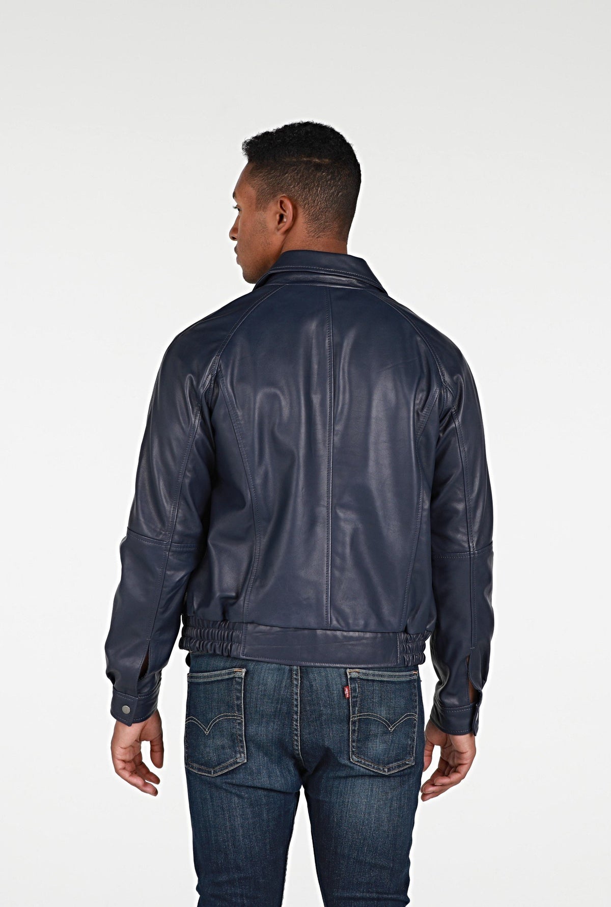 Asher Mens Leather Jacket Angelwarriorfitness.com