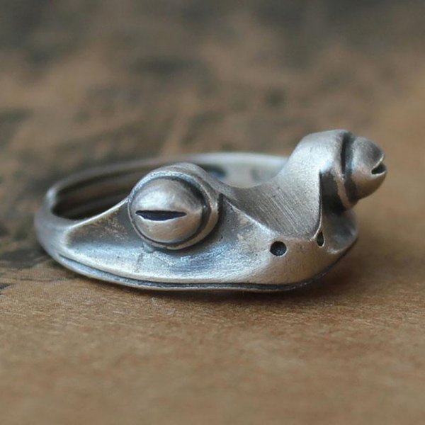 Retro Cute Frog Earring For Women Gold Silver Color Gothic Animal Pirecing Stud Earring Female Charm Jewelry Gift Angelwarriorfitness.com