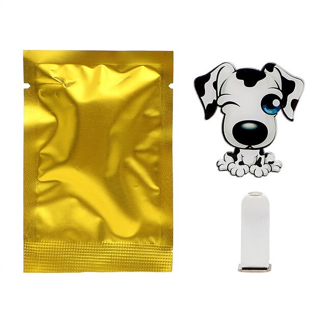 Car Outlet Perfume Cute Puppy Dog Automobiles Air Freshener Car Ornament Solid Fragrance Air Conditioner Outlet Clip Auto Decor Angelwarriorfitness.com