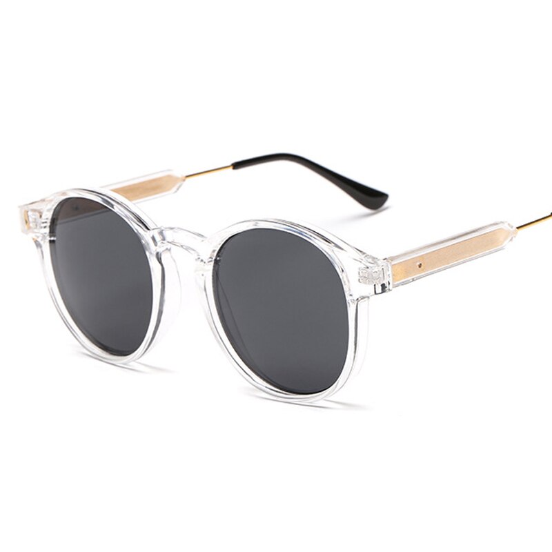 VIVIBEE Gothic Transparent Women Vintage Square Sunglasses 90s Round Sun Glasses 2022 Trending Products UV400 Men Shades Angelwarriorfitness.com