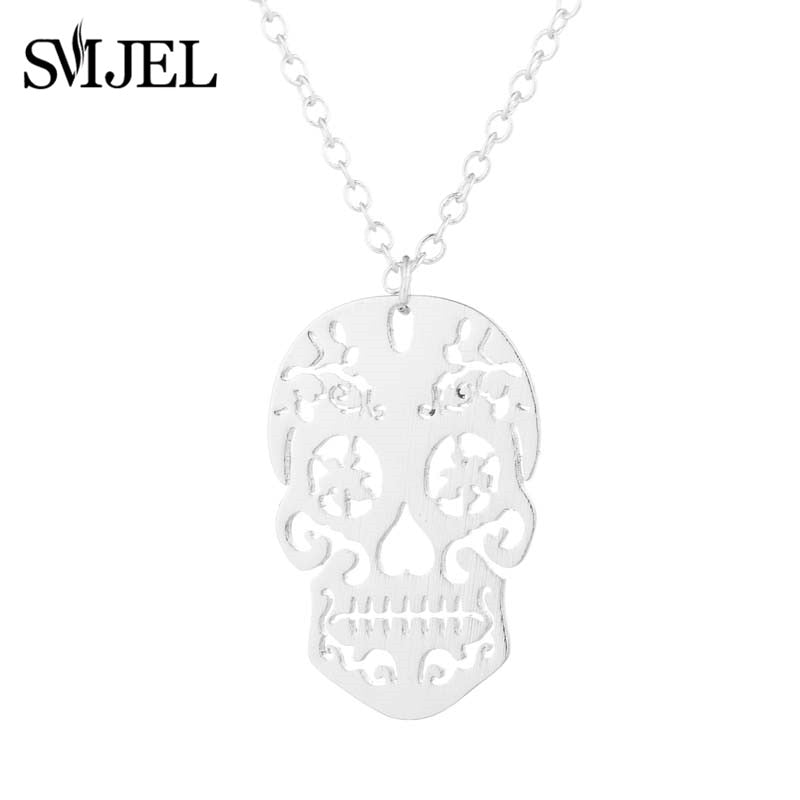 Sugar Skull  vintage Pendant Angelwarriorfitness.com