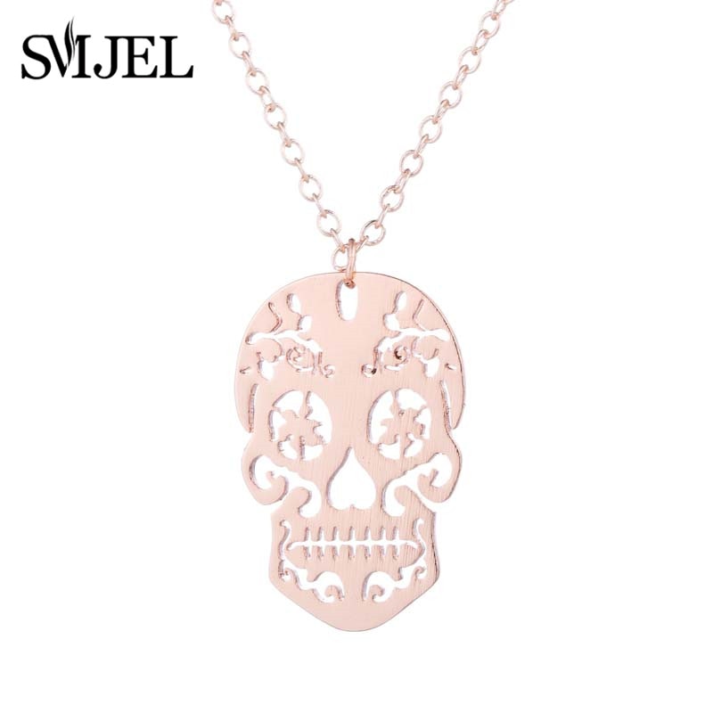 Sugar Skull  vintage Pendant Angelwarriorfitness.com