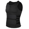 Men Waist Trainer Tank Tops Shapewear Slimming Body Shaper Compression Shirt Underwear for Weight Loss Workout Sauna Sweat Vest Angelwarriorfitness.com