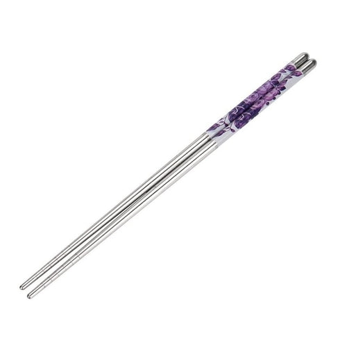 Solid Titanium Stainless Steel Sushi chopsticks - Angelwarriorfitness.com