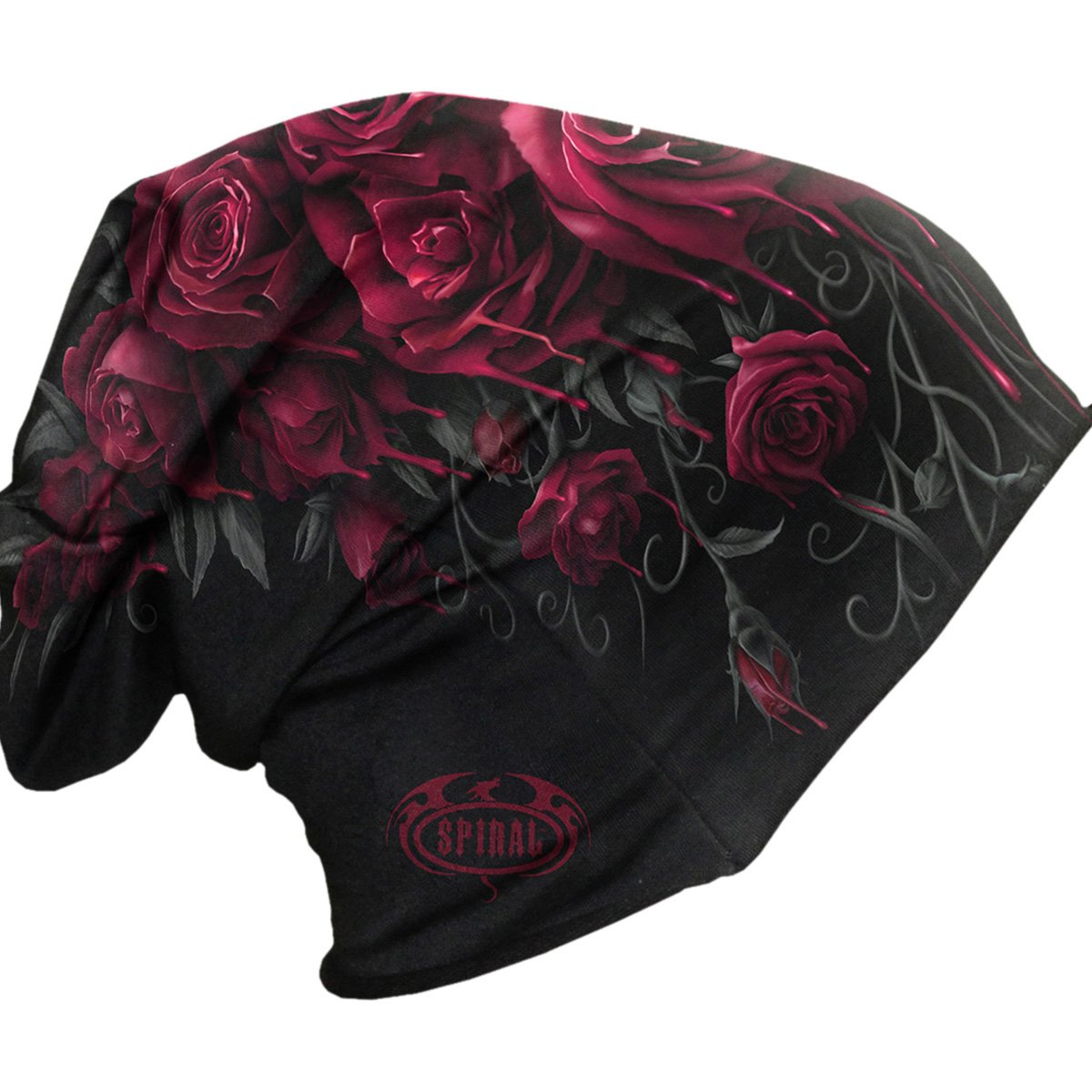 BLOOD ROSE - Light Cotton Beanies Black Angelwarriorfitness.com