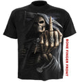 BONE FINGER - T-Shirt Black Angelwarriorfitness.com