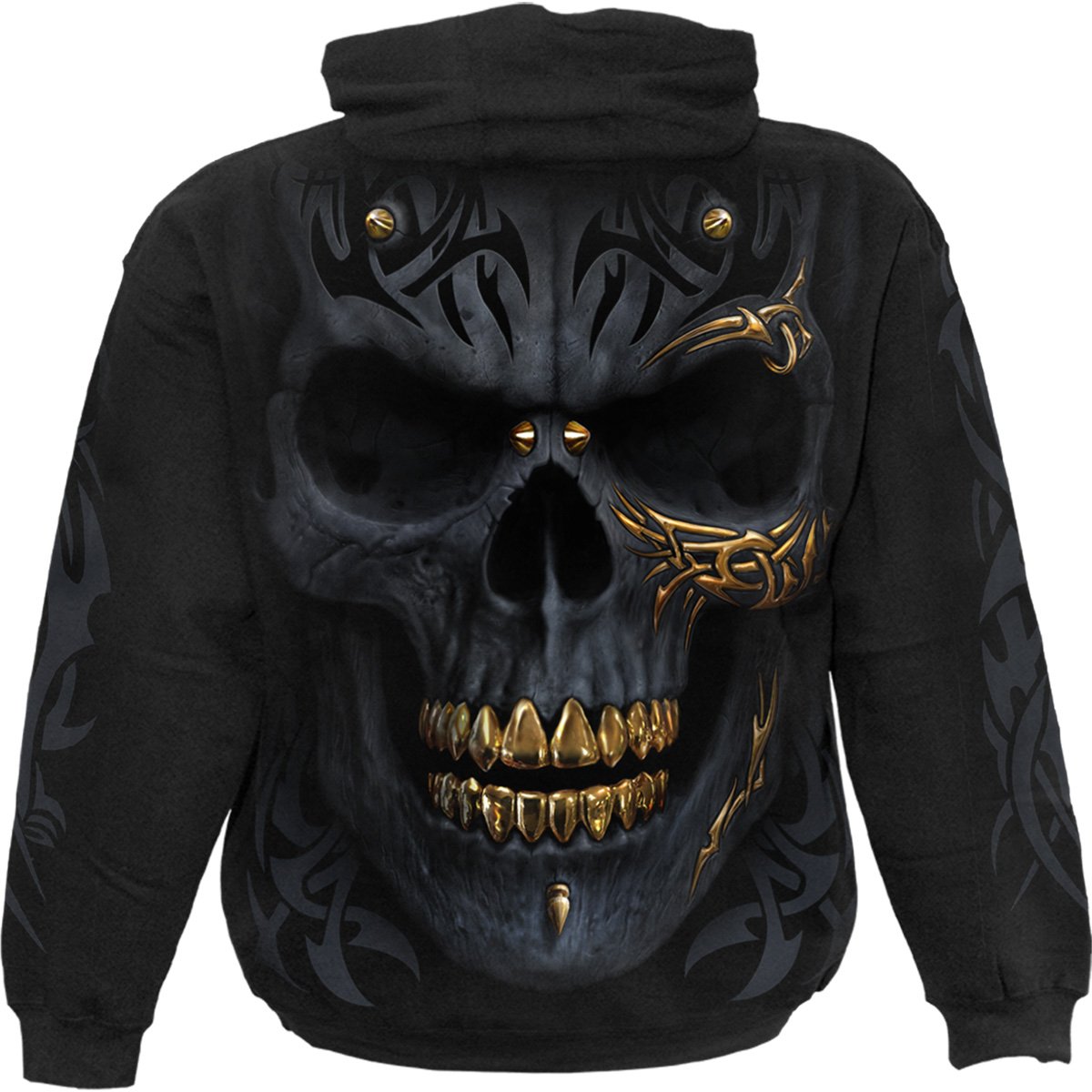 BLACK GOLD - Hoody Black Angelwarriorfitness.com