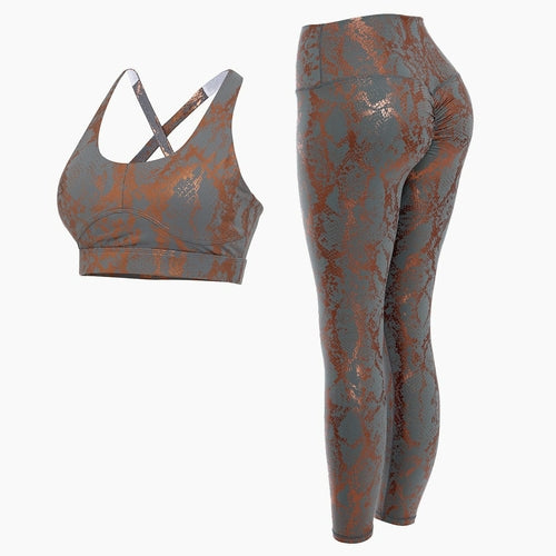 2 Piece Yoga Pants Leggings Sports Outfits Angelwarriorfitness.com