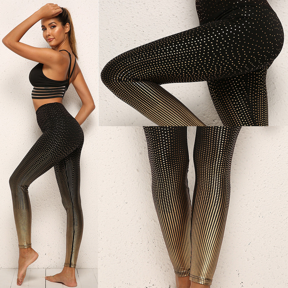 High Waist Hip Lifting Yoga Leggings Angelwarriorfitness.com