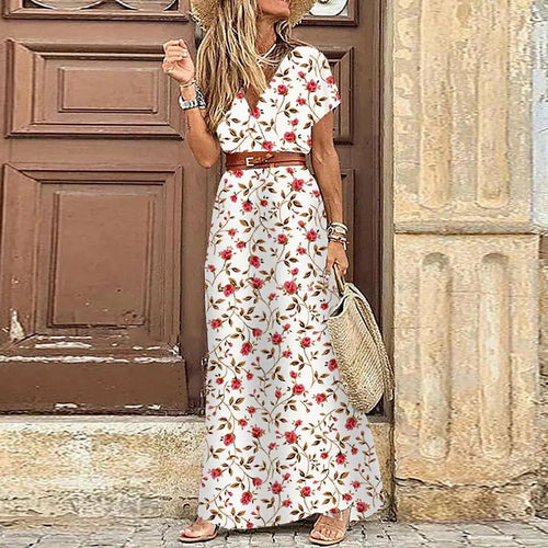Boho paisley maxi dress Angelwarriorfitness.com