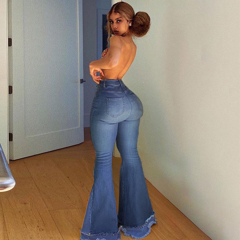 High Waist Slim Fit Jean Angelwarriorfitness.com