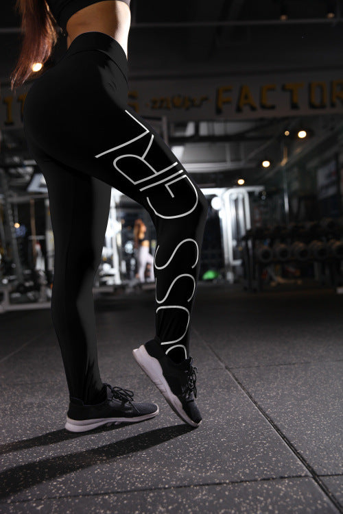 Boss Girl Leggings Angelwarriorfitness.com