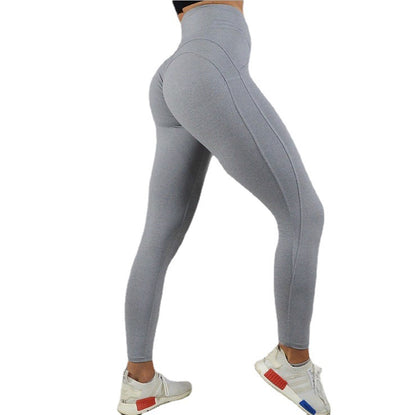 new mixed multi-color yoga sports fitness sexy hip lifting bottom g nine point pants women Angelwarriorfitness.com