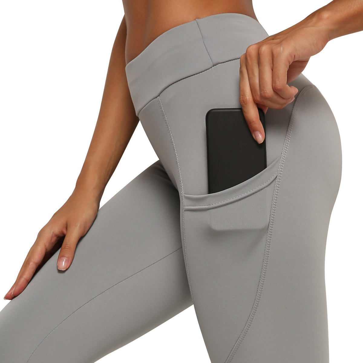 Phone Pocket Yoga Leggings Angelwarriorfitness.com