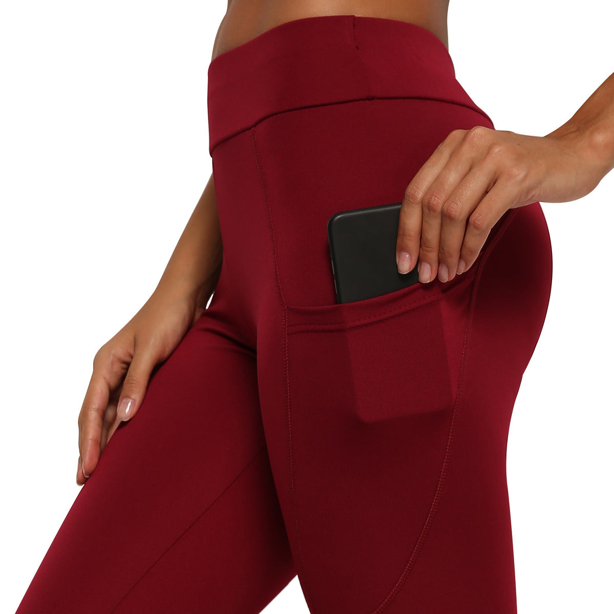 Phone Pocket Yoga Leggings Angelwarriorfitness.com