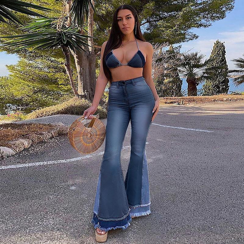 High Waist Slim Fit Jean Angelwarriorfitness.com