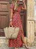 Boho paisley maxi dress Angelwarriorfitness.com