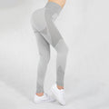 Sports tights  hip lifting stripe high elastic seamless Yoga Pants women's sports Pao yoga clothes pants Angelwarriorfitness.com