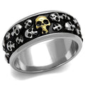 Men Stainless Steel No Stone Rings TK2235 Angelwarriorfitness.com