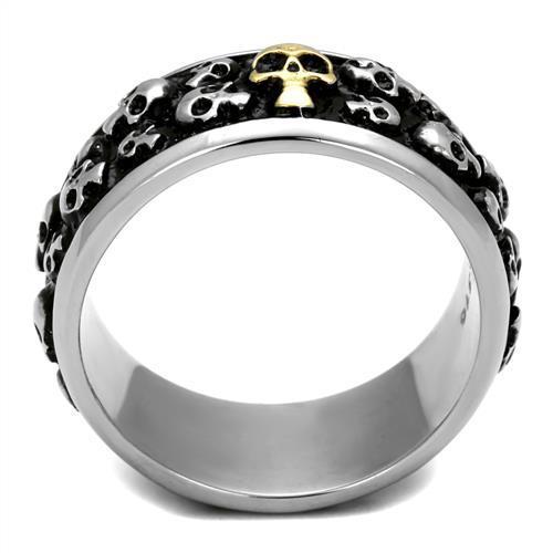 Men Stainless Steel No Stone Rings TK2235 Angelwarriorfitness.com