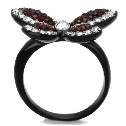 Gorgeous Crystal Butterfly Ring Angelwarriorfitness.com
