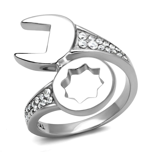 Mechanic Wrench  Ring-Stainless Steel Angelwarriorfitness.com