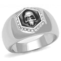 Men Stainless Steel Epoxy Rings TK3277 Angelwarriorfitness.com
