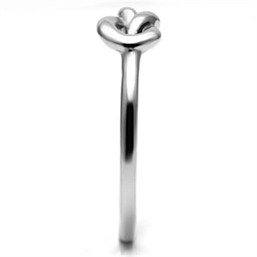 Women Stainless Steel No Stone Rings TK630 Angelwarriorfitness.com