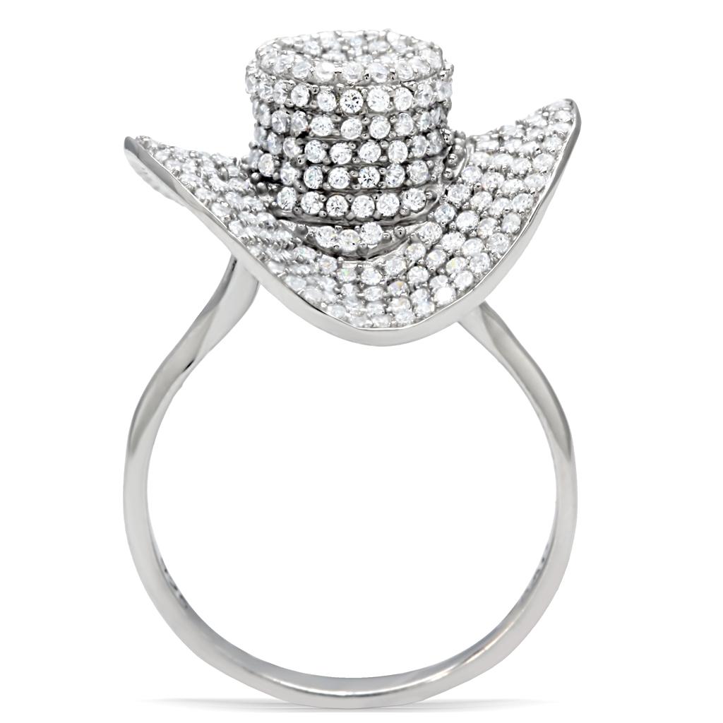 Sterling Silver cowboy hat ring Angelwarriorfitness.com
