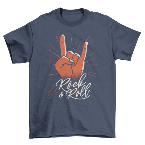 Rock & roll t-shirt design Angelwarriorfitness.com