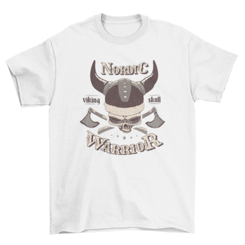 Skull viking t-shirt Angelwarriorfitness.com