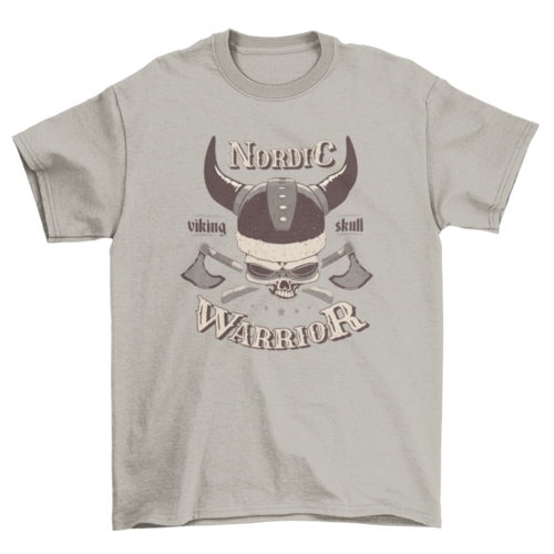 Skull viking t-shirt Angelwarriorfitness.com