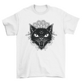 Cool Mandala cat tattoo t-shirt Angelwarriorfitness.com