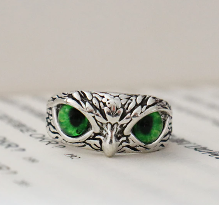 NEW Retro Cute Simple Design Owl Ring Angelwarriorfitness.com