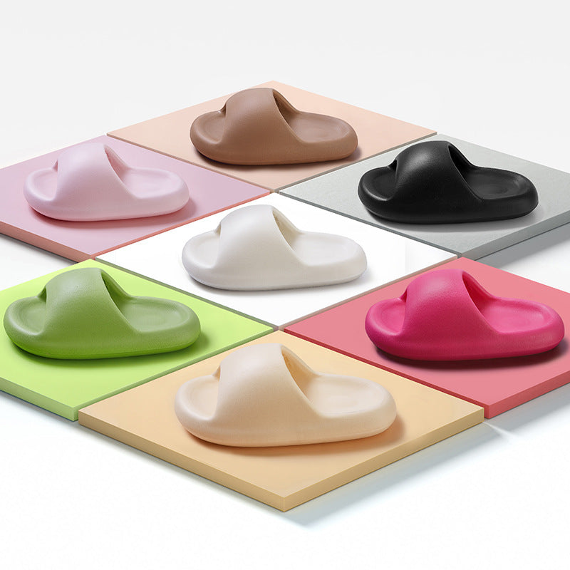 New Bread Shoes Soft Slippers Summer Candy Color Bsthroom Slippers Angelwarriorfitness.com