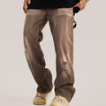 Mens Washed Destroy Babes Vintage Couple Cargo Pants Angelwarriorfitness.com