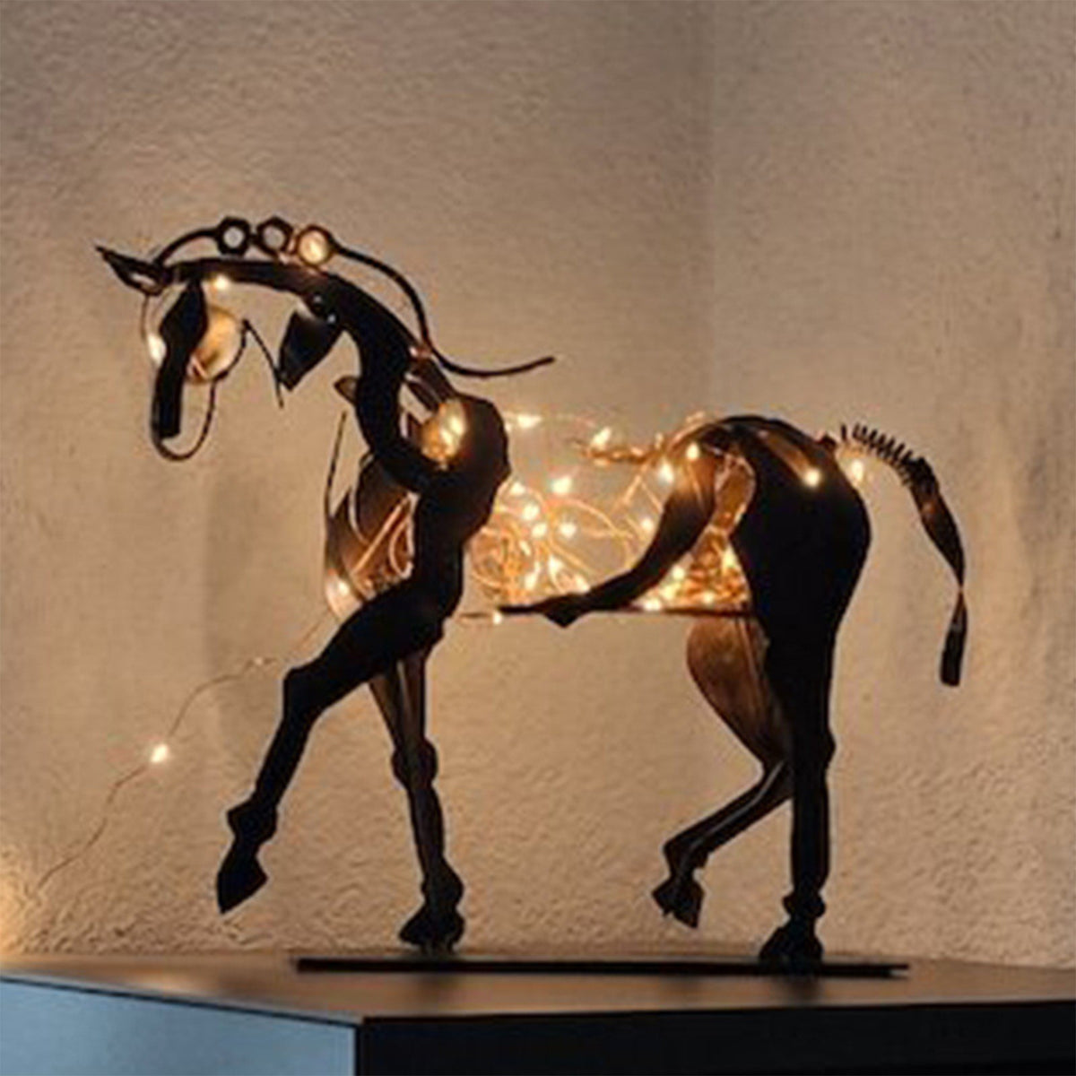 Statue Adonis Courtyard Metal Horse Angelwarriorfitness.com