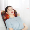 Electric back massager pillow massage body neck with heat Angelwarriorfitness.com