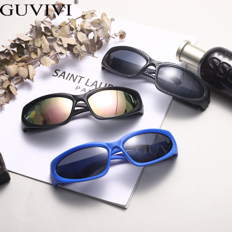 New Y2K Retro UV400 Windproof  Sport Sunglasses Angelwarriorfitness.com