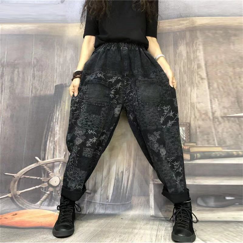 Daddy Pants Casual Harem Pants Cropped Pants Angelwarriorfitness.com