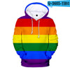 Gay Day Parade Leisure 3D Digital Printing Pullover Hoodie Men And Women Angelwarriorfitness.com